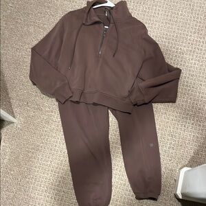 All in motion brown sweatsuit